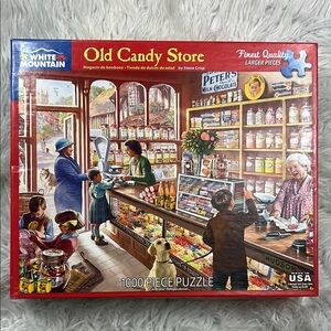 White Mountain Old Candy Store 1000-Piece Puzzle